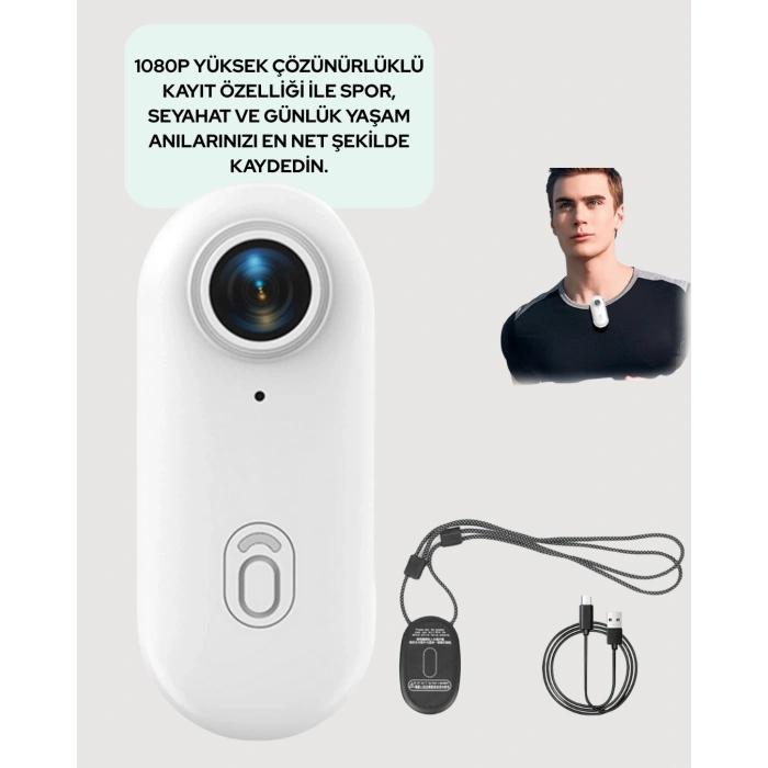 1080P WiFi Spor Kamerası Su Geçirmez Mini Aksiyon Kamera