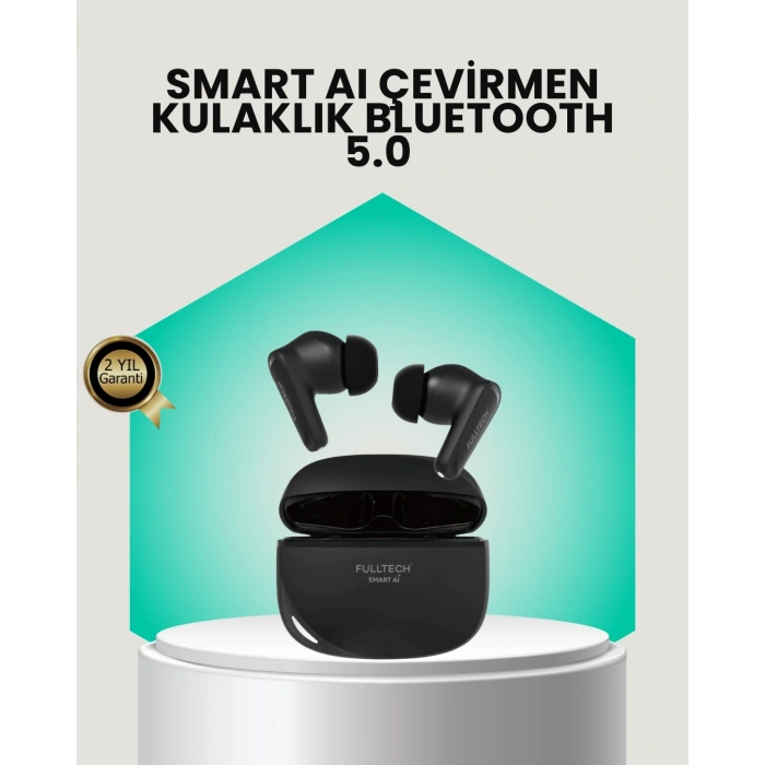135 Dilde Gerçek Zamanlı Çeviri Özellikli TWS Bluetooth Kulaklık