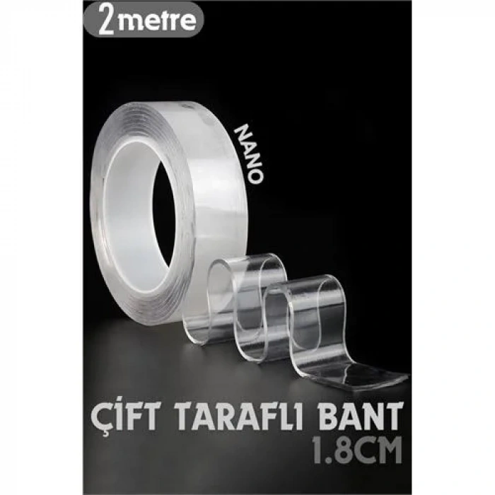 2 Metre Çift Taraflı Yapıştırıcı Bant Çivisiz Montaj 715471