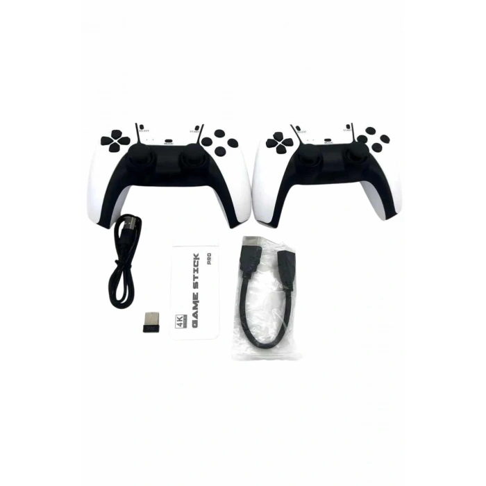 2.4 GHZ Oyun Konsolu Çift Konsol 4K Ultra Hd Game Stick