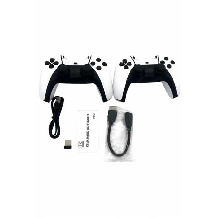 2.4 GHZ Oyun Konsolu Çift Konsol 4K Ultra Hd Game Stick