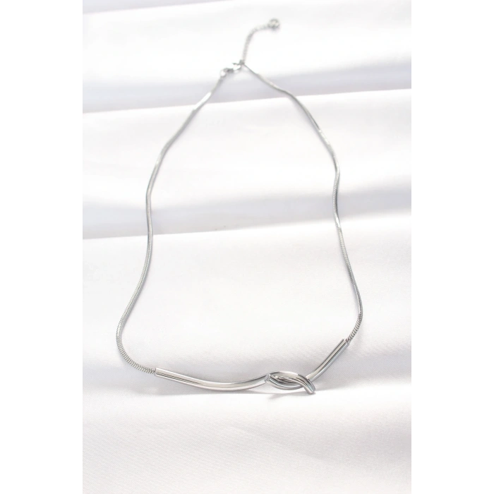 316L Çelik Silver Renk Kolye