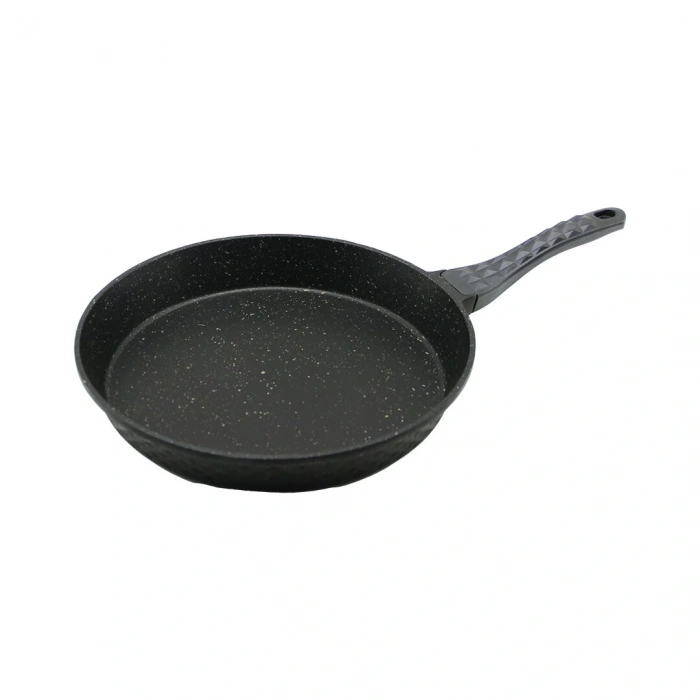 32CM DÖKÜM TAVA KABARTMA PİRAMİT DESENLİ BAKALİT SAP=18.2CM POŞETLİ AMBALAJ (5047)