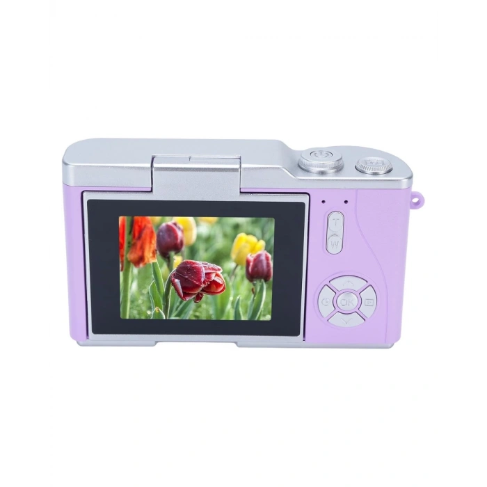 4K Kompakt Kamera 48 MP Autofocus Flash Özellikli Vlog Kamera