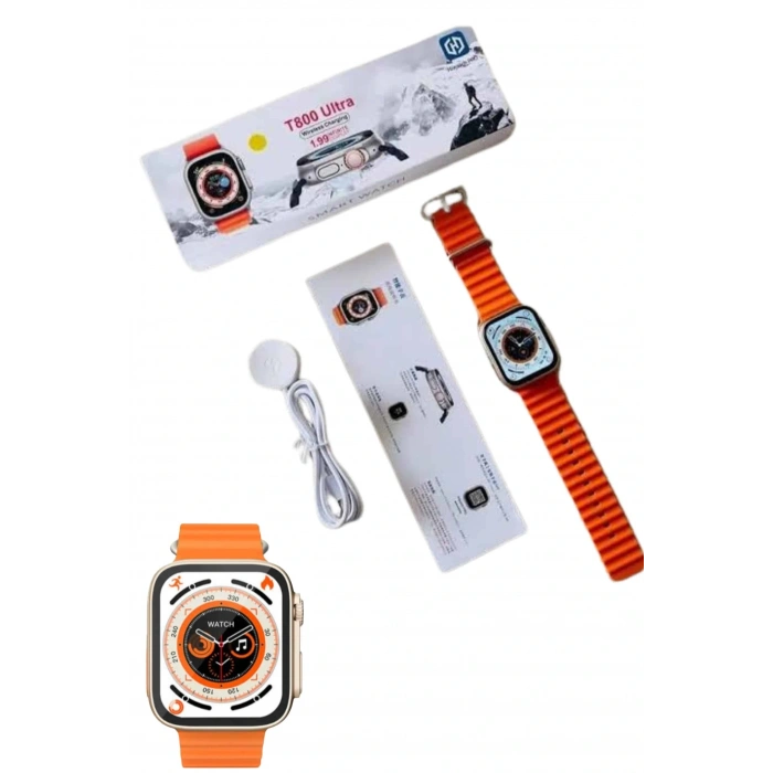 Akıllı Saat Kordon Hediyeli Güçlü Batarya Kapasiteli Titreşimli Bildirim Görme Unisex