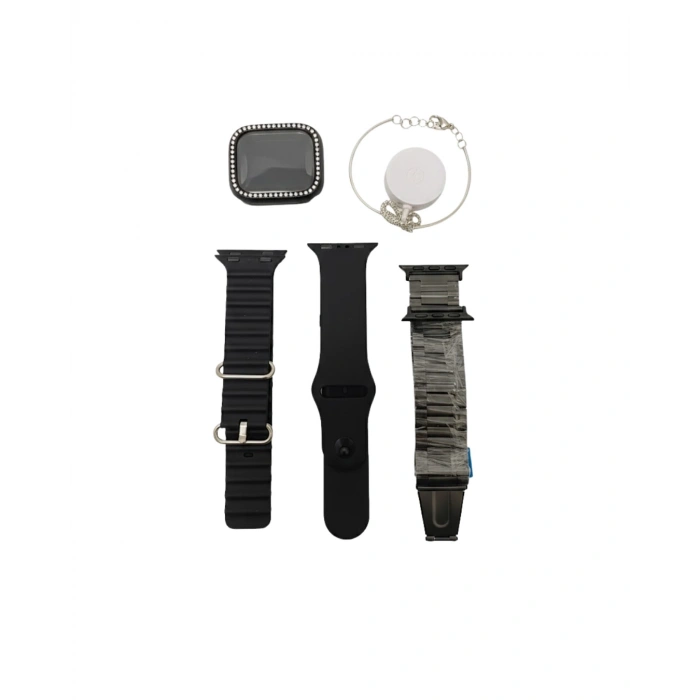 Akıllı Saat Uyumlu Çoklu Kordon ve Aksesuar Seti