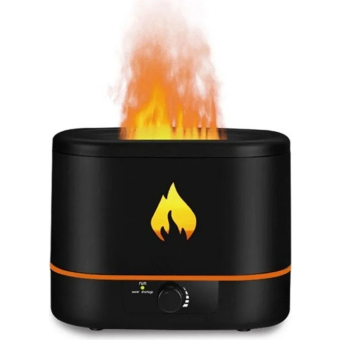 Alev Desenli 2 Lt Su Hazneli Ultrasonik Buhar &amp; Sessiz Çalışma Hava Nemlendirici (5047)