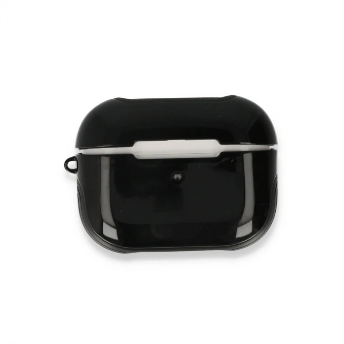 Apple Airpods Pro (1.nesil) 3in1 Kılıf - Siyah