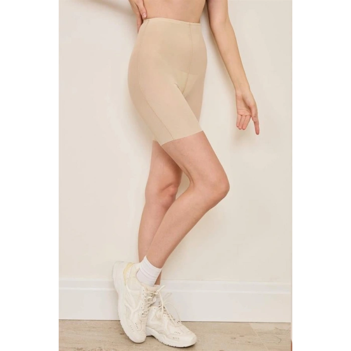 Arias Closet Yüksek Bel Paçalı Şort Korse