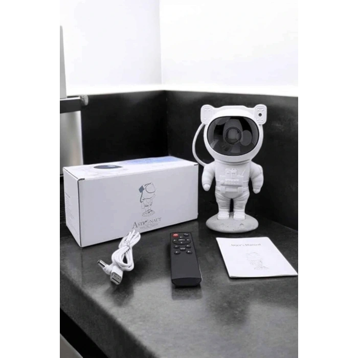 Astronot Görünümlü Projeksiyon Speaker Taşınabilir
