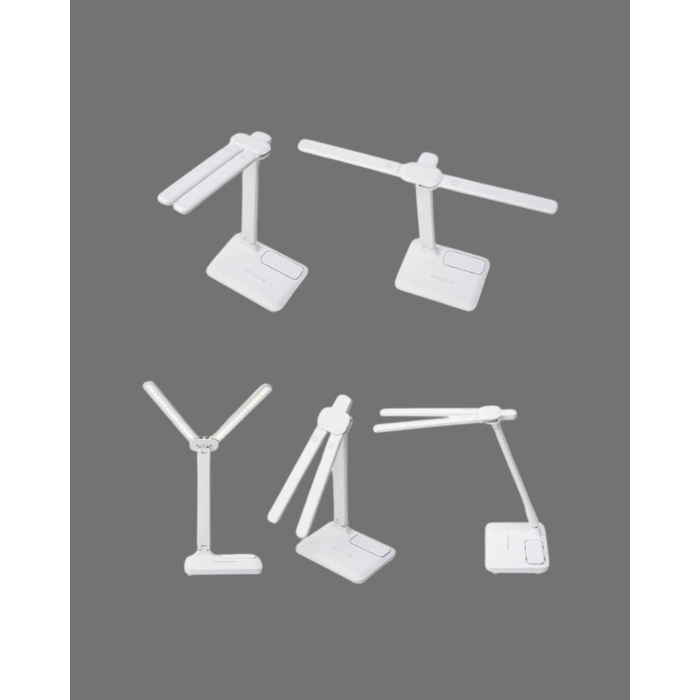 Ayarlanabilir Açıya Sahip Masa Lambası | Kademeli Işık Seviyesi, Modern ve Kompakt Tasarım