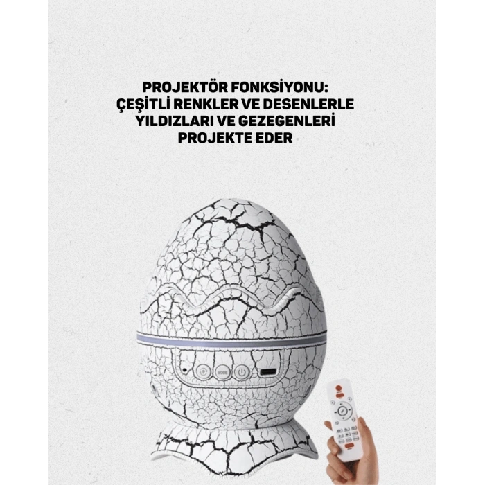 Bluetooth Hoparlör Özellikli 7 Renkli Gece Aydınlatması