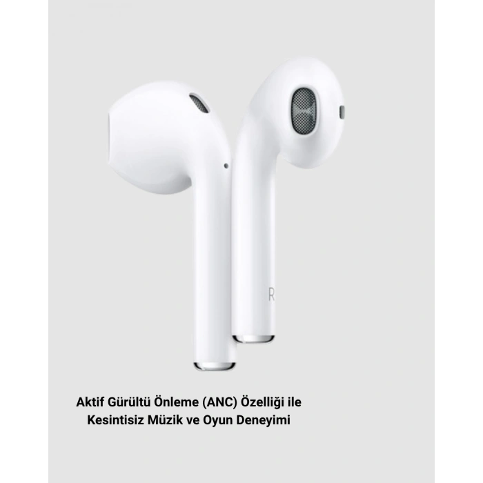 Bluetooth Kulak Üstü Kulaklık – ANC Teknolojili, Mikrofonlu, Konforlu Tasarım