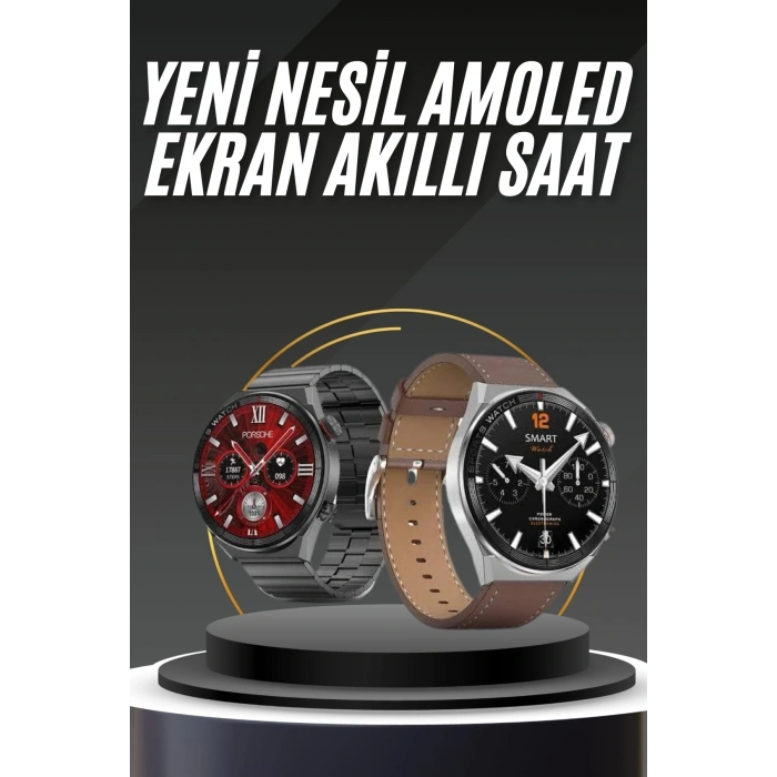 Çağrı Cevaplama Sesli Asistan Çoklu Dil Desteği 5.0 Bluetooth Akıllı Saat
