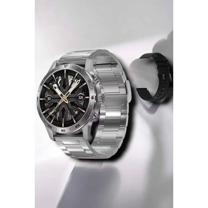 Çift Kordonlu Yüksek Çözünürlüklü Akıllı Saat Uyku İzleyici & Spor Modları