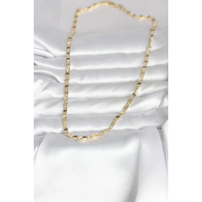 CM 14K Gold Renk Arpa Model 45 cm Kadın Kolye