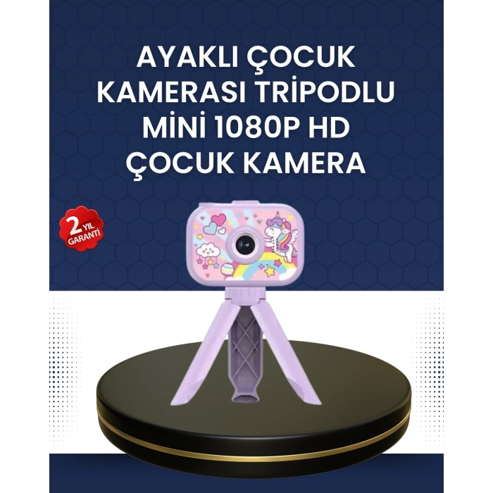 Çocuklara Özel Tripodlu Kamera – 27 Çerçeve ve 10 Ayna Efekti