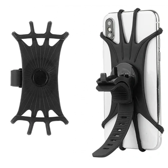 Esnek Silikon Örümcek Bisiklet Telefon Tutucu (5047)