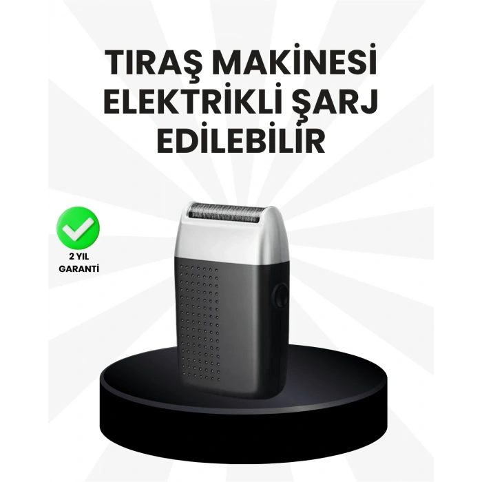 Evde Kuaför Konforu: USB Şarjlı Saç ve Sakal Kesme Makinesi