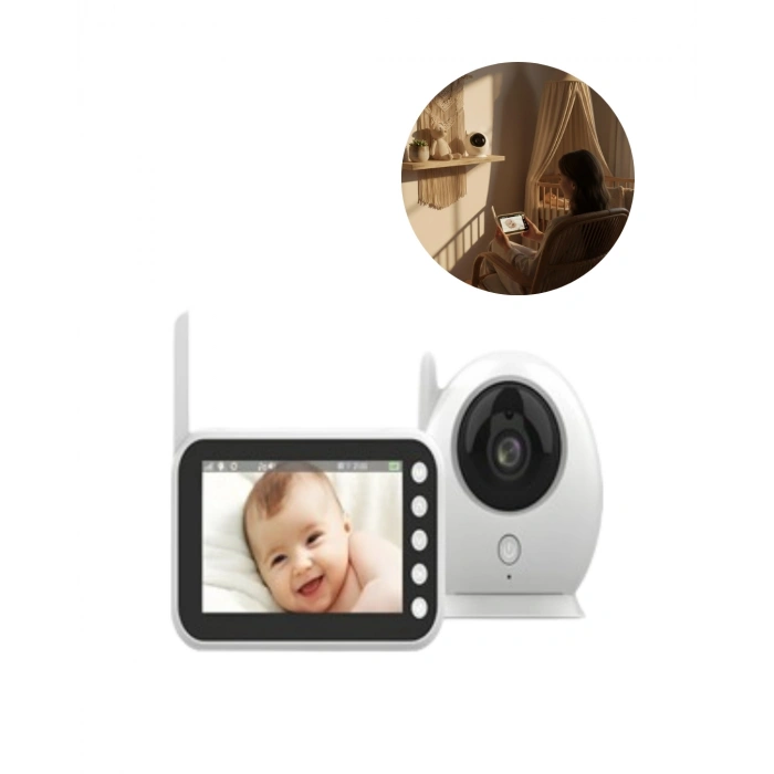 Gece Görüşlü Hareket Takipli Bebek Kamera Sistemi