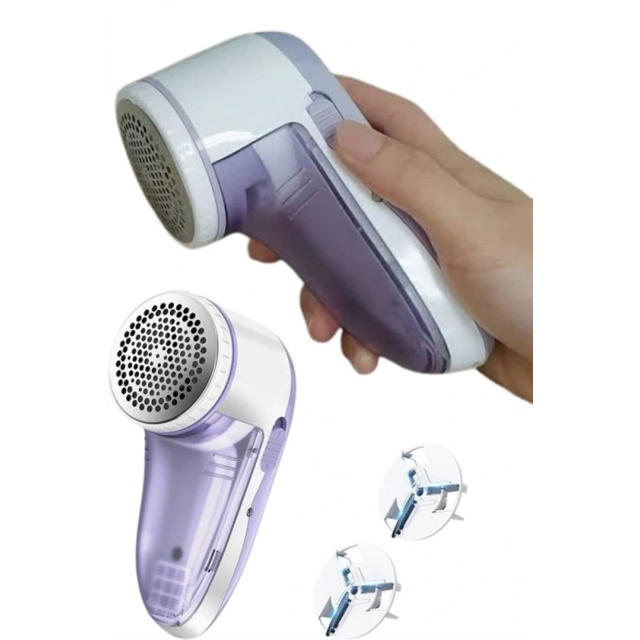 Giysi Tiftik Ve Kazak Tüy Toplama Makinesi Pratik Temizleme Şarjlı