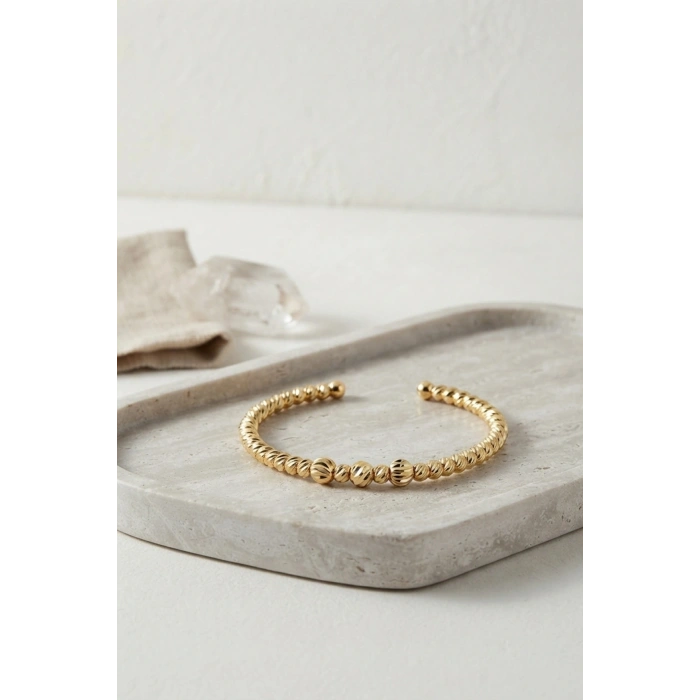 Gold Renk Dorika Model Kadın Bileklik