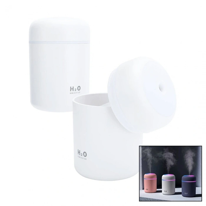 H2O HUMUDİFİER HAVA NEMLENDİRİCİ - BUHAR MAKİNE 300ML (5047)