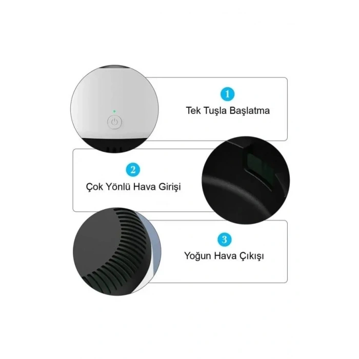 Hava Temizleyici Küllük HS-28 İç Mekan Ev Ofis Araba (5047)