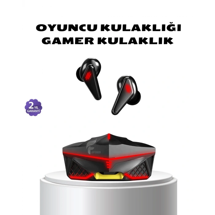 Kablosuz Bluetooth Kulaklık 5.0 Dokunmatik Kontrol Gürültü Engelleme