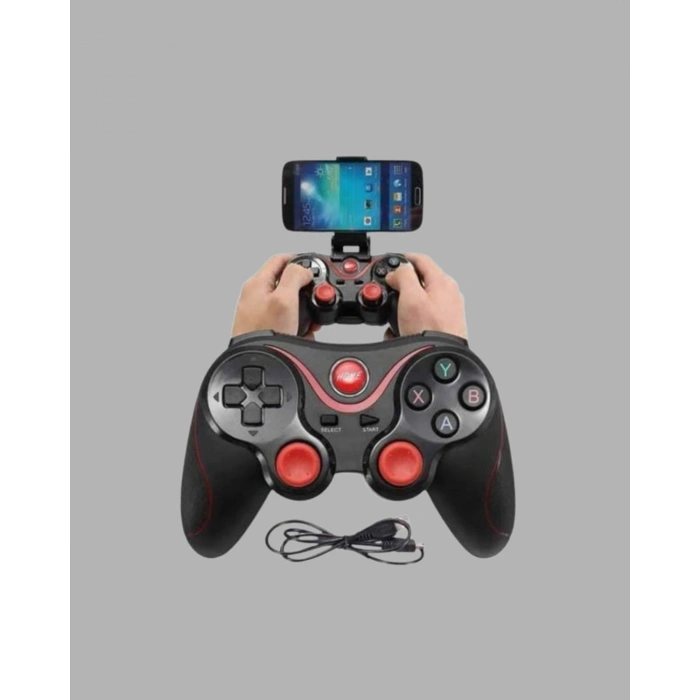 Kablosuz Bluetooth Oyun Kolu Mobil TV PC Uyumlu Ergonomik Tasarım