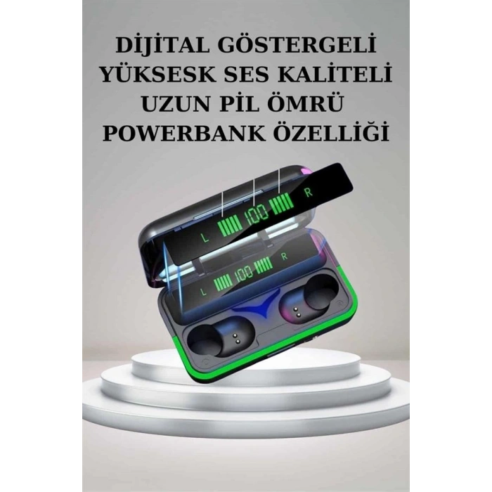Kadınlara Özel Bileklik Hediyeli Akıllı Saat ve Dijital Göstergeli ANC Özellikli Bluetooth Kulaklık