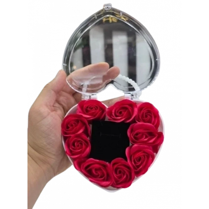 Kalpli Kutu Yüzük Kutusu Hediye (5047)