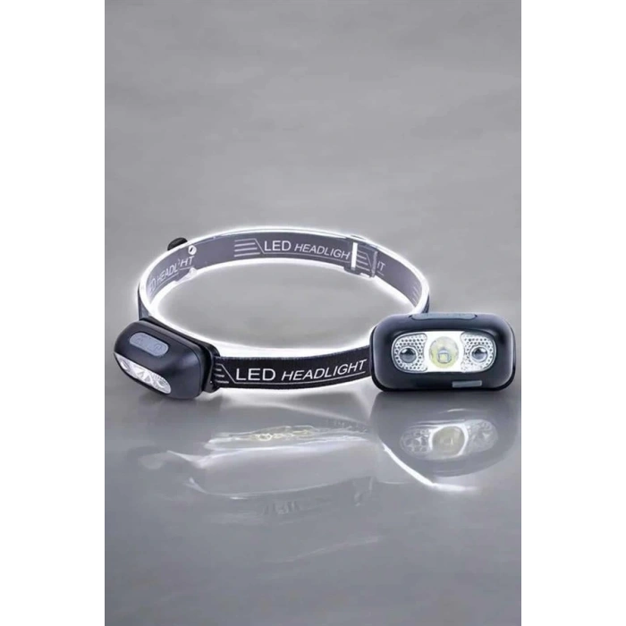 Kamp Lambası Led Işık Kafa Lambası Balıkçı Lambası Ayarlanabilir