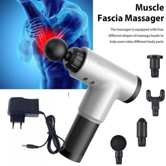 Kas Rahatlatıcı Şarjlı 4 Başlıklı Darbeli Titreşimli (5047)