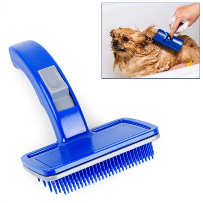 Kendini Temizleyen Kedi Köpek Tüy Bakım Tarağı Tüy Alıcı Tarak (5047)