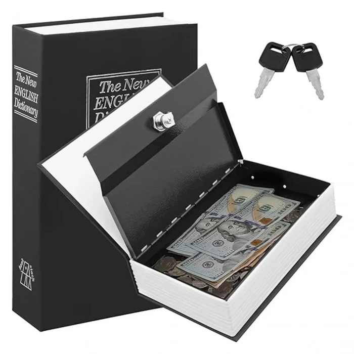 Kitap Görünümlü Metal Kasa Kumbara Tipi (5047)