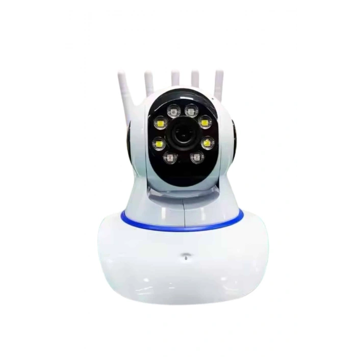 LED Aydınlatmalı 5 Antenli Motorlu 1080P Wifi Kamera Sensörlü