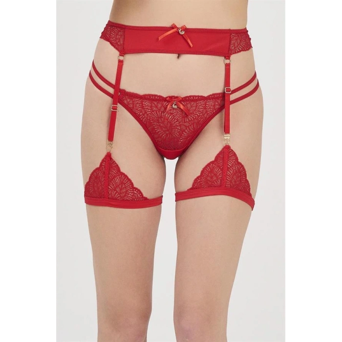 MOONLIGHT 3212 KIRMIZI JARTİYER TAKIM