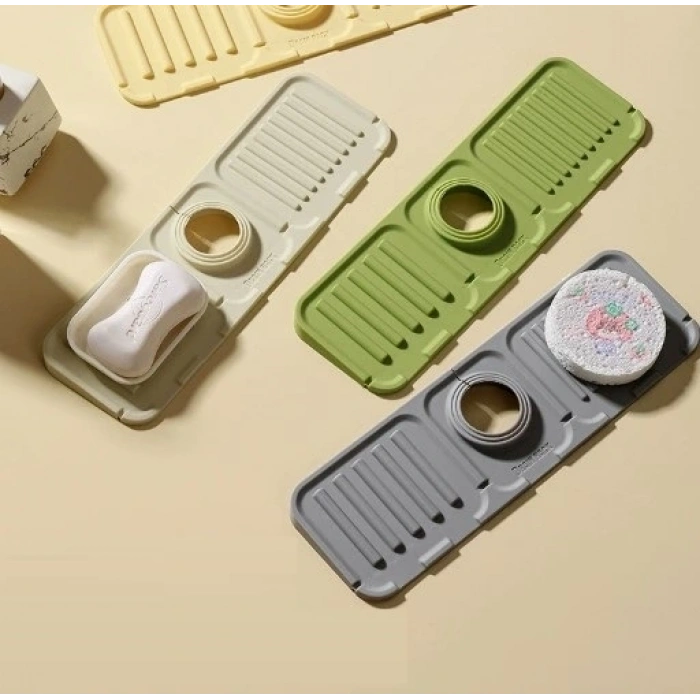 Mutfak Banyo Lavabo Kenarı Silikon Mat Gri (5047)