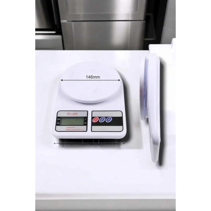 Net LCD Ekran ve Otomatik Kapanma Özelliği ile Uzun Ömürlü Dijital Mutfak Tartısı