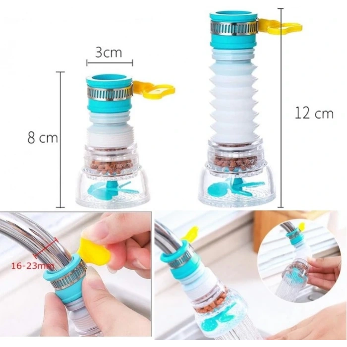 Oynar Başlıklı Pervaneli Taşlı Musluk Başlığı (5047)