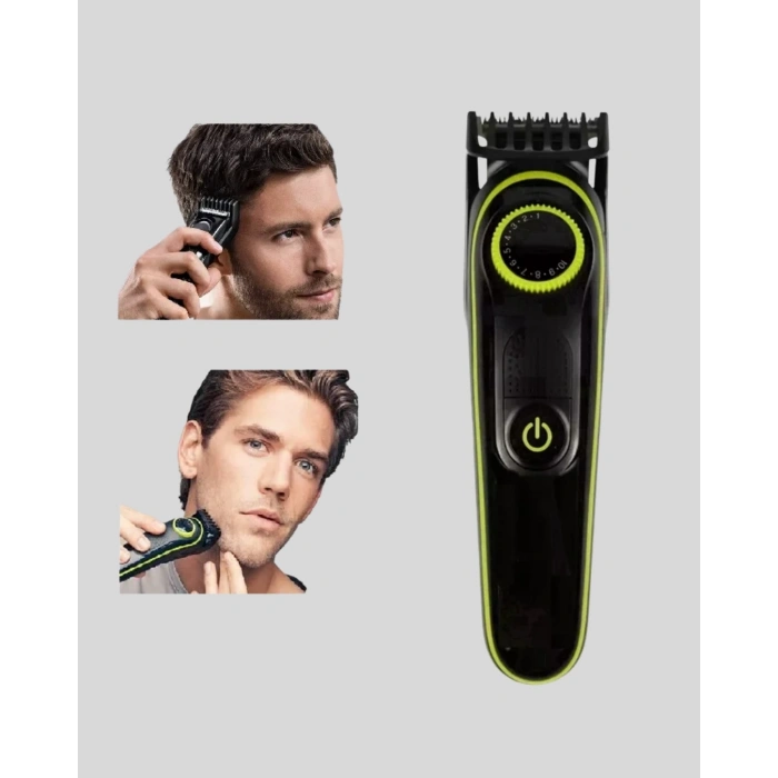 Profesyonel Erkek Saç Sakal Şekillendirme ve Vücut Bakım Seti Şarjlı Tıraş Makinesi