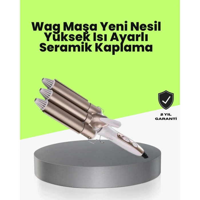 Profesyonel Kullanıma Uygun Bukle Maşası