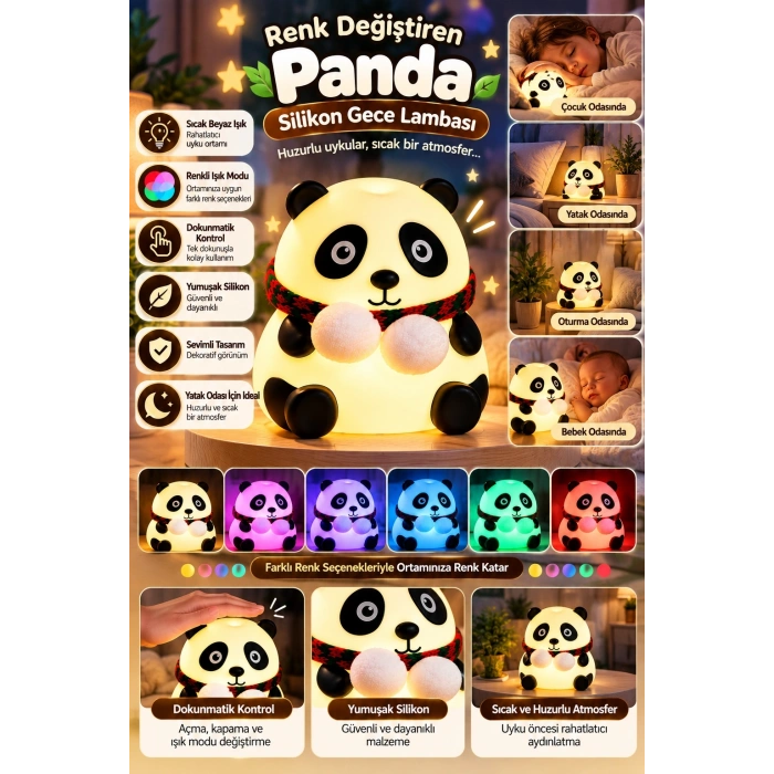 RENK DEĞİŞTİREN PANDA