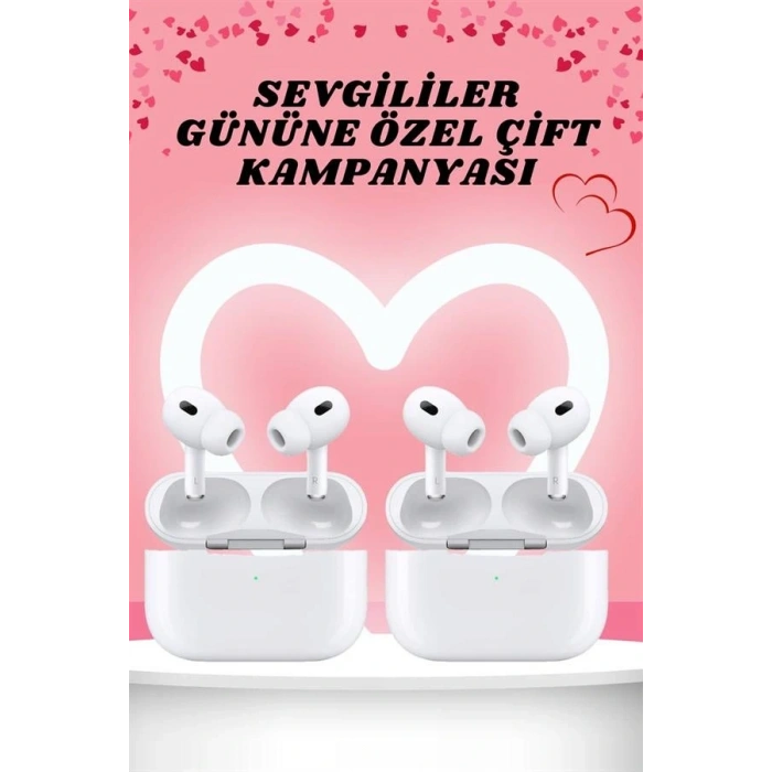 Sevgiliye Hediye Çift Kulaklığı Yeni Nesil Pro Kulaklık Sevgililer Gününe Özel Kampanya