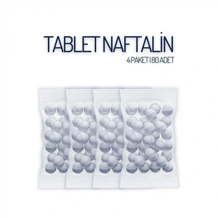 Tablet Naftalin Güve Topu Naftalin 80 Adet 718
