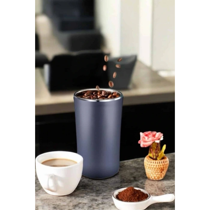 Taşınabilir Kahve & Baharat Öğütücü, Kolay Temizlenebilir ve Uzun Ömürlü Paslanmaz Çelik