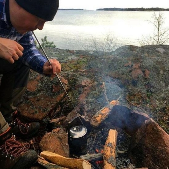 Teleskopik Ateş Başlatıcı Outdoor Üfleme Borusu 63 Cm (5047)