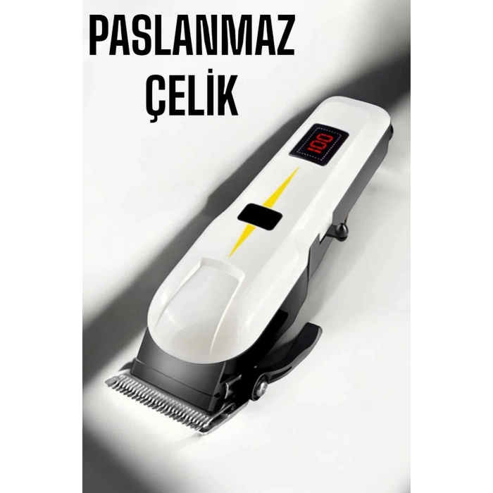 Tıraş Makinesi Uzun Ömürlü Batarya, Keskin lar ve Profesyonel