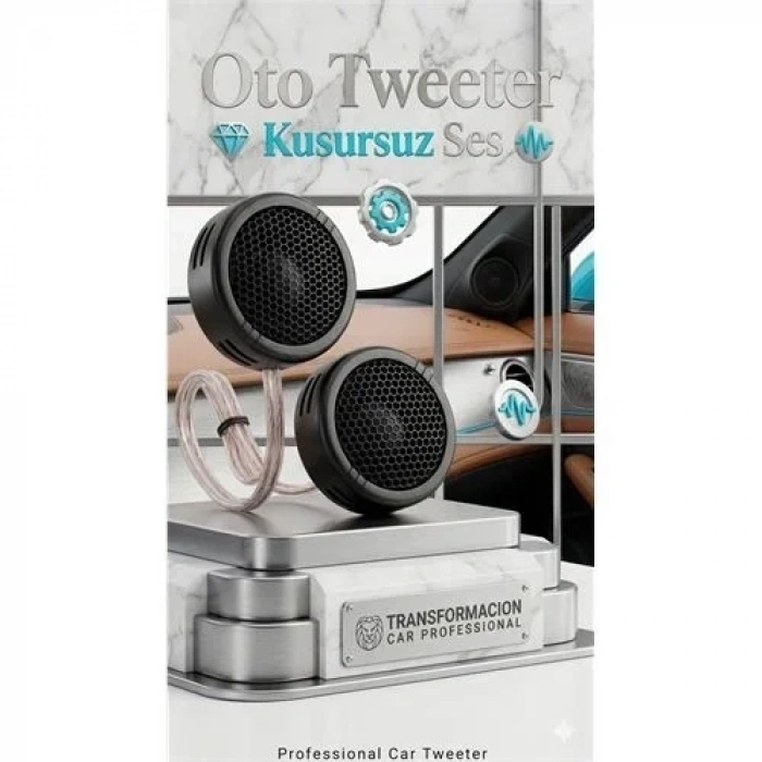 Ts-s250 Eversonic Tweeter Seti 350w Yüksek Performans Kristal Netliğinde Tiz Ses Hoparlörü  723158